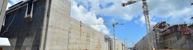 Panama Canal Expansion Update: 3 Million Cubic Meters of Concrete Poured in New Locks