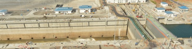 Sill Reinforcements Complete in New Panama Canal Locks
