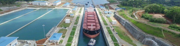Panama Canal’s Chartered Training Vessel Transits New Locks