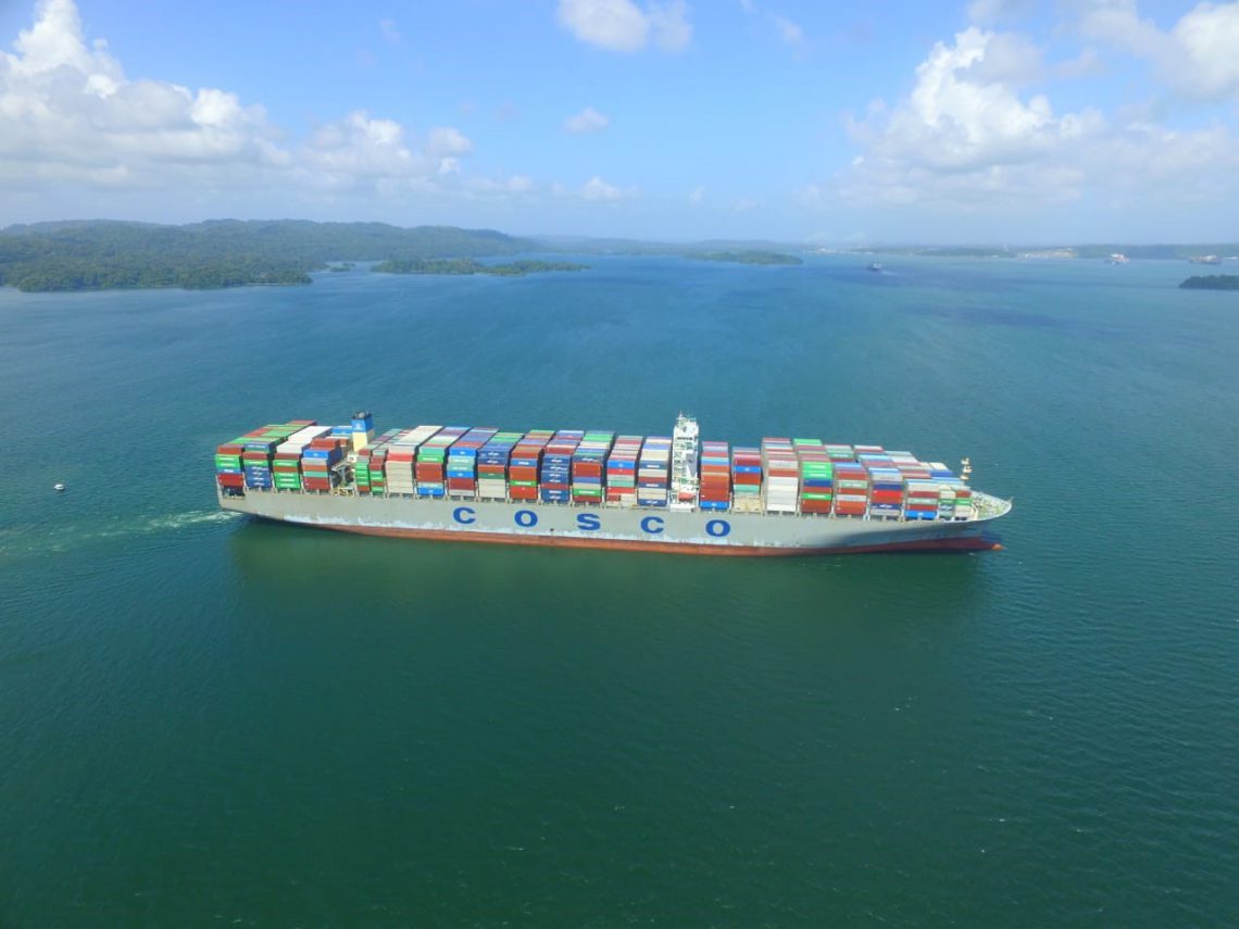 Canal de Panamá alcanza cinco mil tránsitos neopanamax