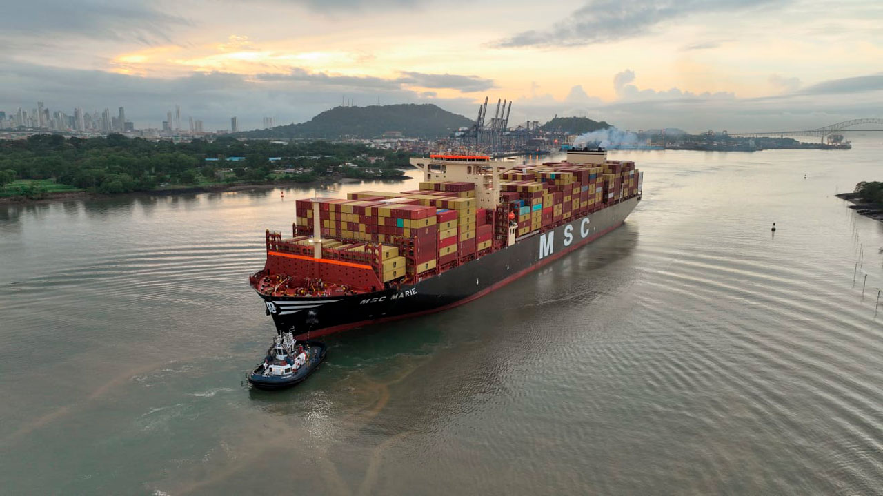 MSC MARIE Ship Sets Record for Largest Cargo Capacity