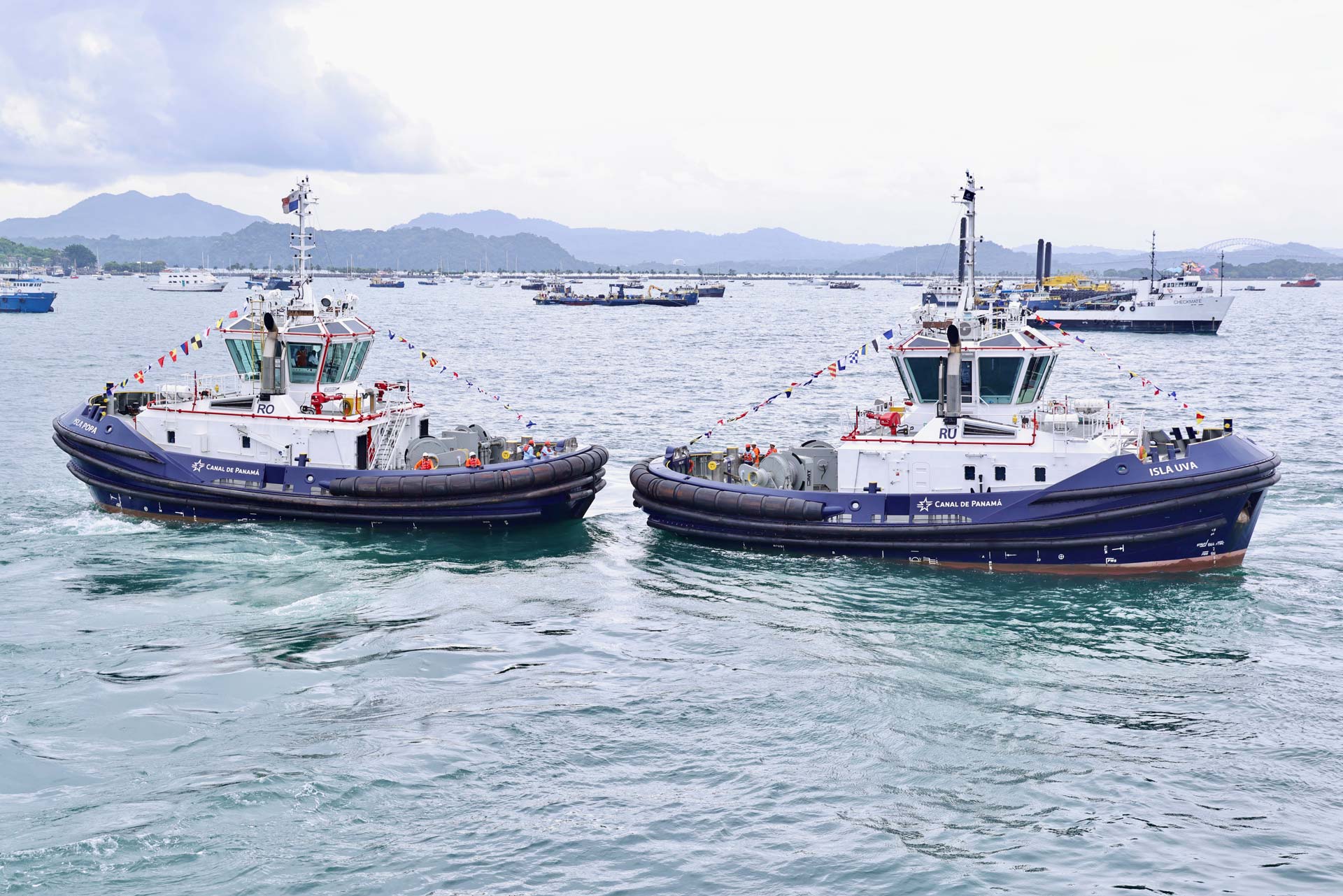 Canal de Panamá incorpora dos remolcadores para fortalecer eficiencia operativa